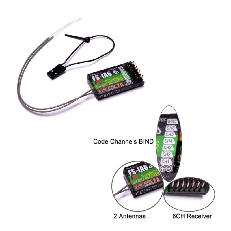 Flysky FS-IA6 Receiver 6CH Dua - Drone Racing Receiver 리뷰 및 가격