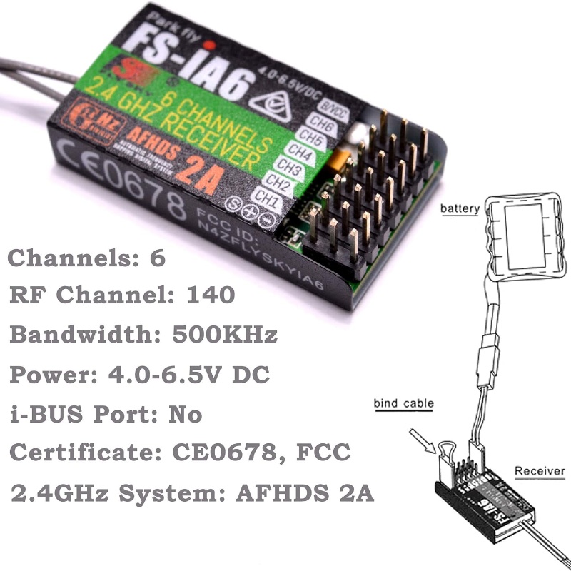 Flysky FS-IA6 Receiver 6CH Dua - Drone Racing Receiver 리뷰 및 가격