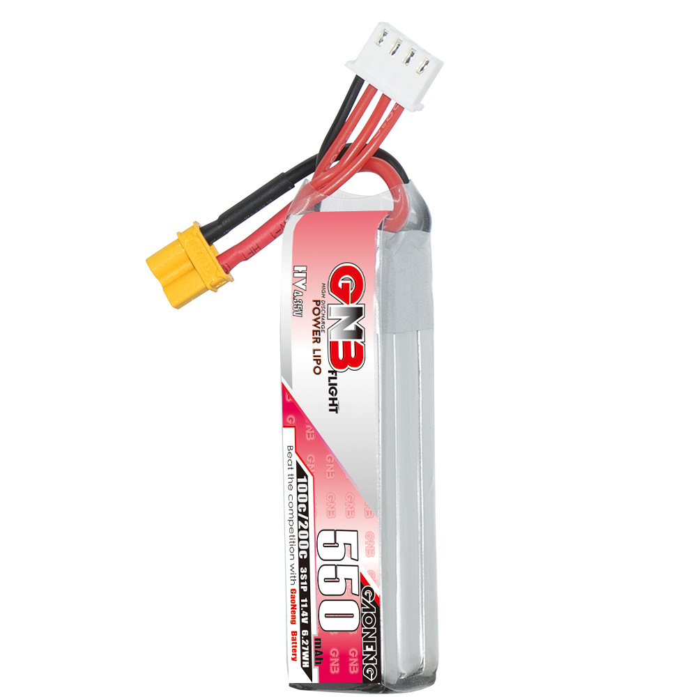 GNB HV 11.4V 550mAh 100C/200C  - Drone Racing Battery 리뷰 및 가격