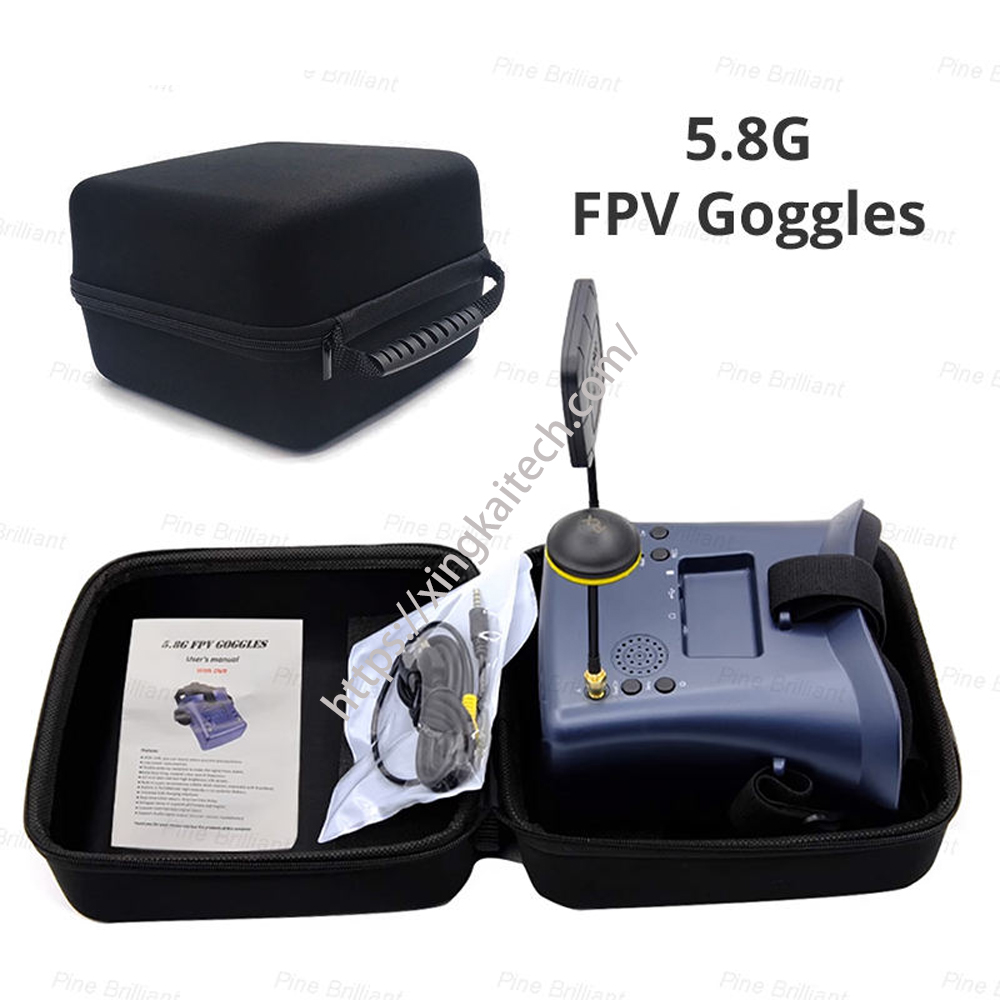 5.8G FPV Goggles 4.3Inch 40CH  - Drone Racing Goggles 리뷰 및 가격