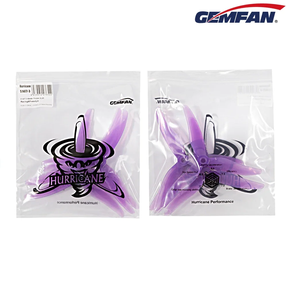 10Pairs (10CW + 10CCW) Gemfan  - Drone Racing Propeller 리뷰 및 가격