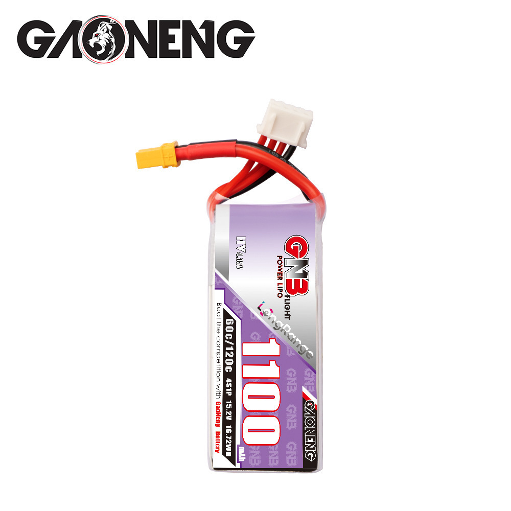GNB 4S 1100mAh 60C/120C HV Lip - Drone Racing Battery 리뷰 및 가격