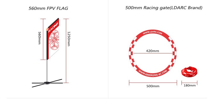 560mm FPV Racer Flag Drone Qua - Drone Racing Flag 리뷰 및 가격