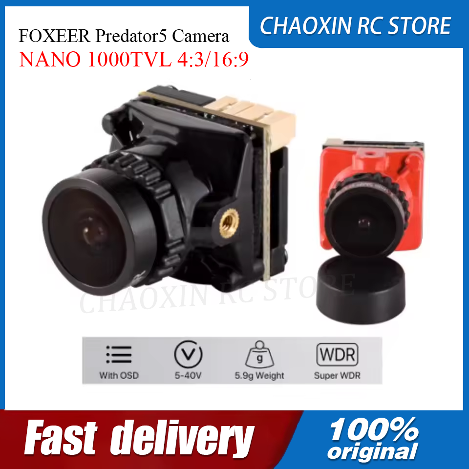 FOXEER Predator5 Camera NANO 1 - Drone Racing Battery 리뷰 및 가격