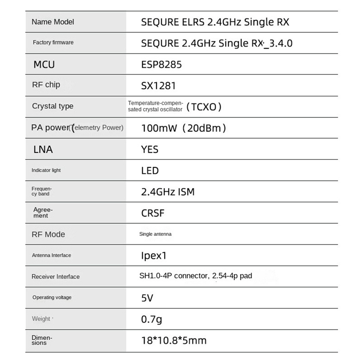 A56G-SEQURE ELRS 2.4GHz Single - Drone Racing Charger 리뷰 및 가격