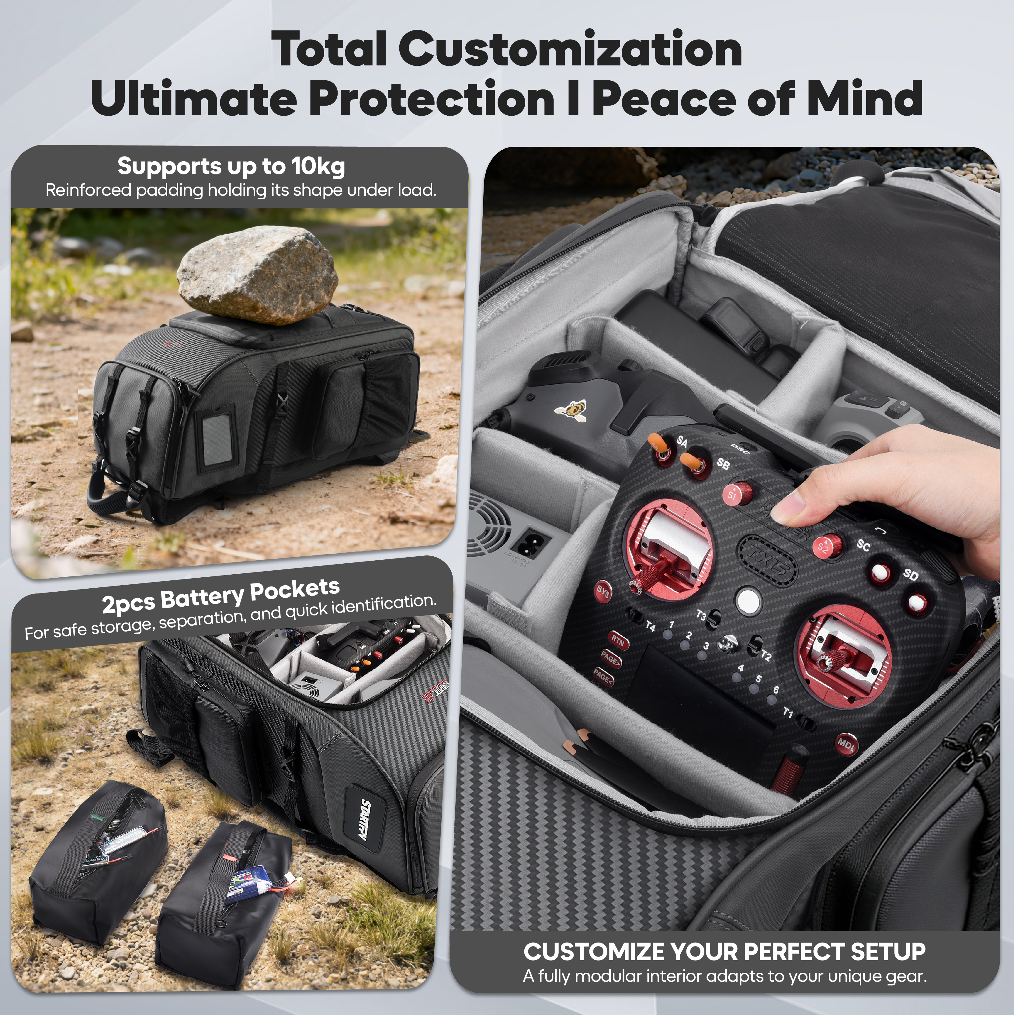 FPV Drone Backpack 40L Profess - Drone Racing Goggles 리뷰 및 가격