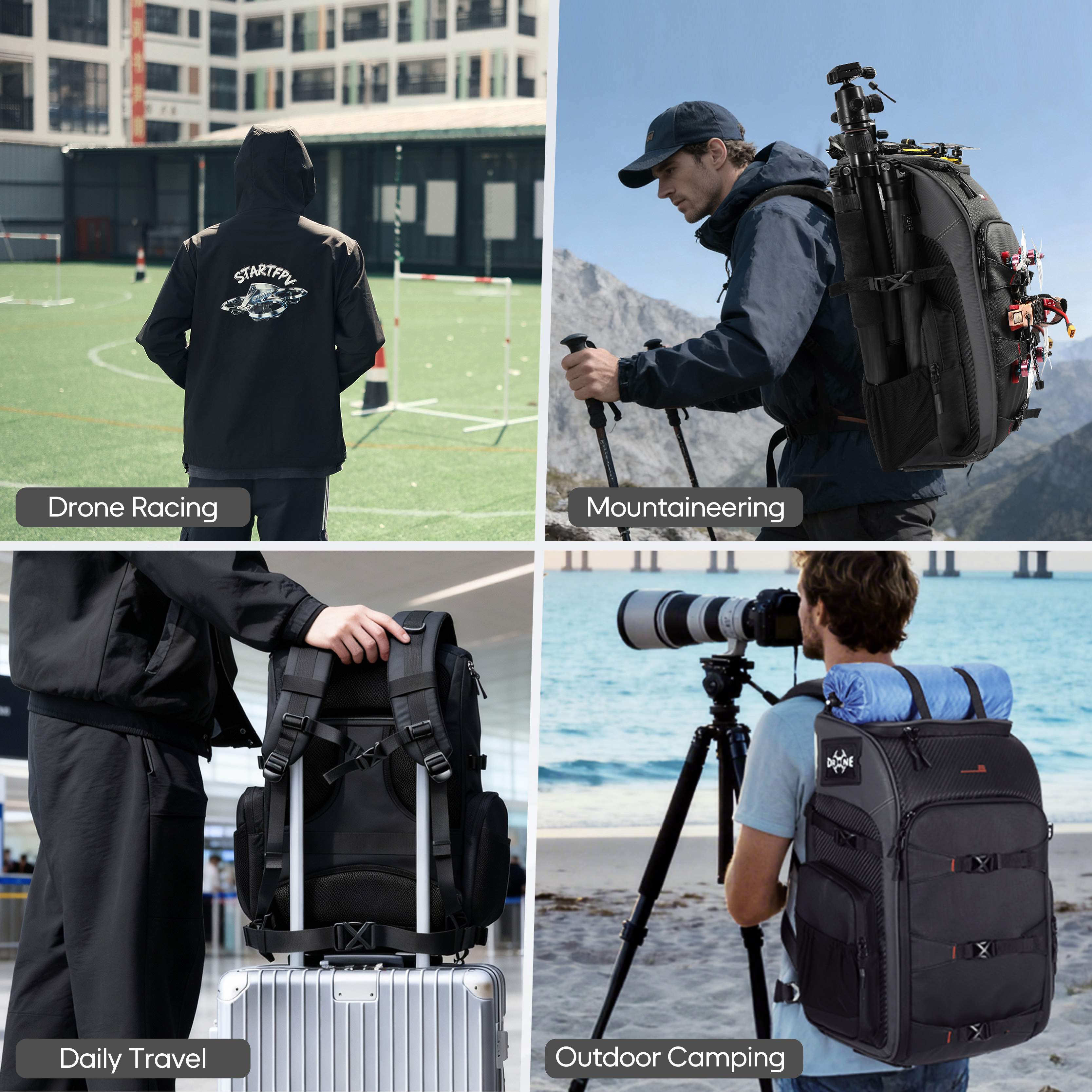 FPV Drone Backpack 40L Profess - Drone Racing Goggles 리뷰 및 가격