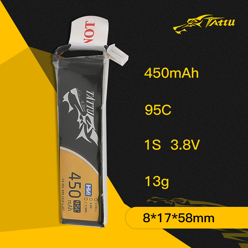 3Pcs NEW TATTU 450/500/550mAh  - Drone Racing Battery 리뷰 및 가격