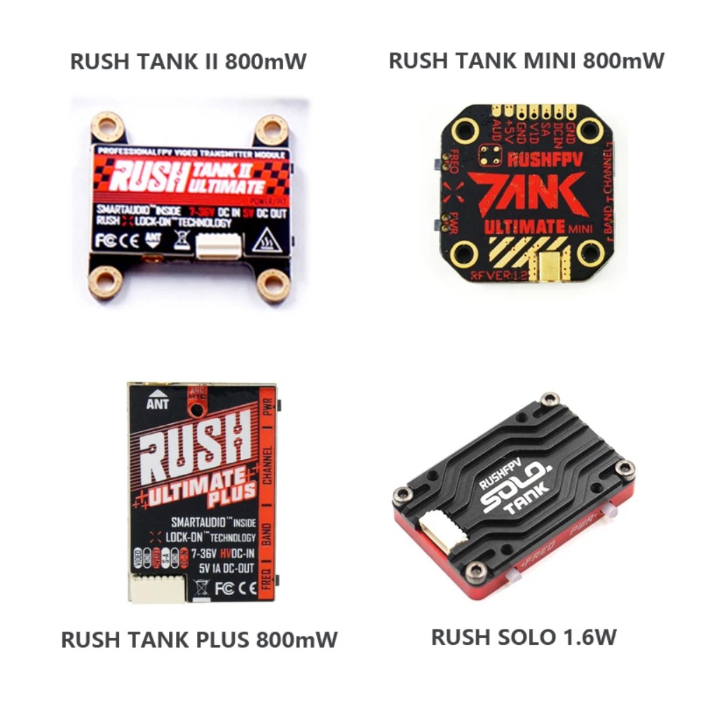 RUSH TANK Ultimate II/Mini/ PL - Drone Racing Transmitter 리뷰 및 가격