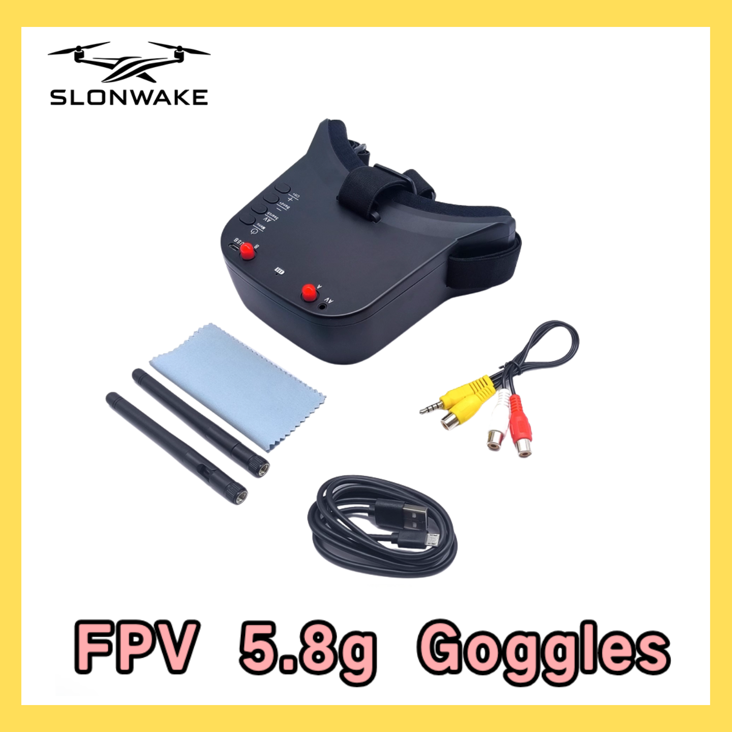 SLONWAKE 5.8G 48CH FPV 400mw V - Drone Racing Transmitter 리뷰 및 가격