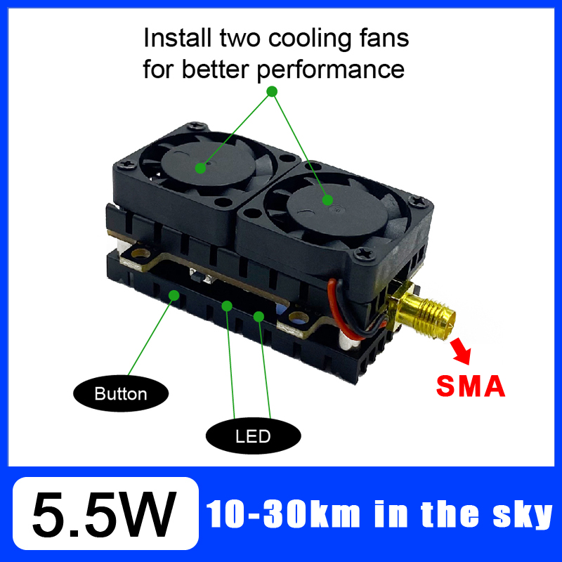 Long Range 5.8GHz 5.5W Video T - Drone Racing Transmitter 리뷰 및 가격